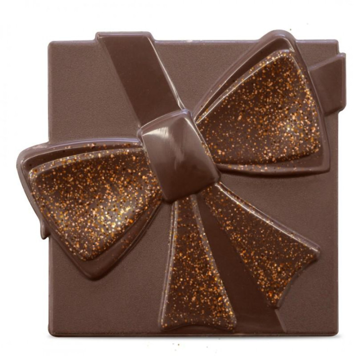 Plaque moule bonbons chocolat Bûches bois - 44 empreintes