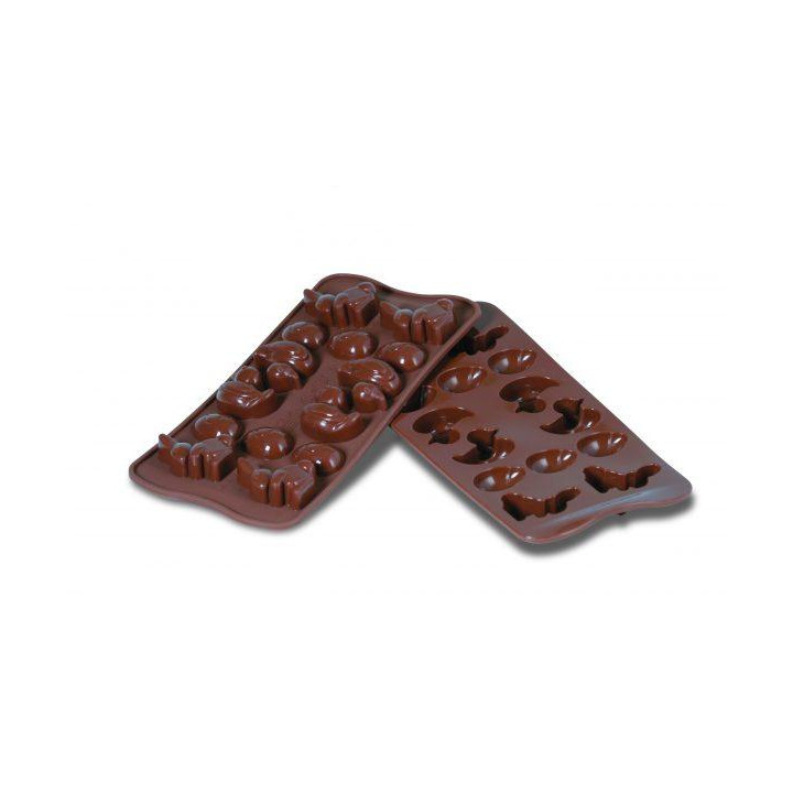 Moules Silicone pour chocolat Easy Choc - 15 Cônes 214 x 106
