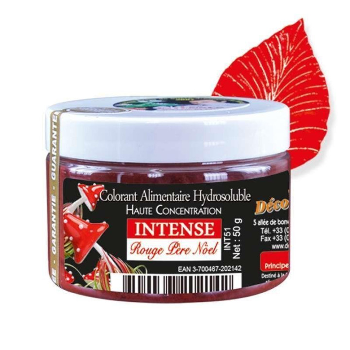 Colorant rouge intense (poudre alimentaire) 50 g