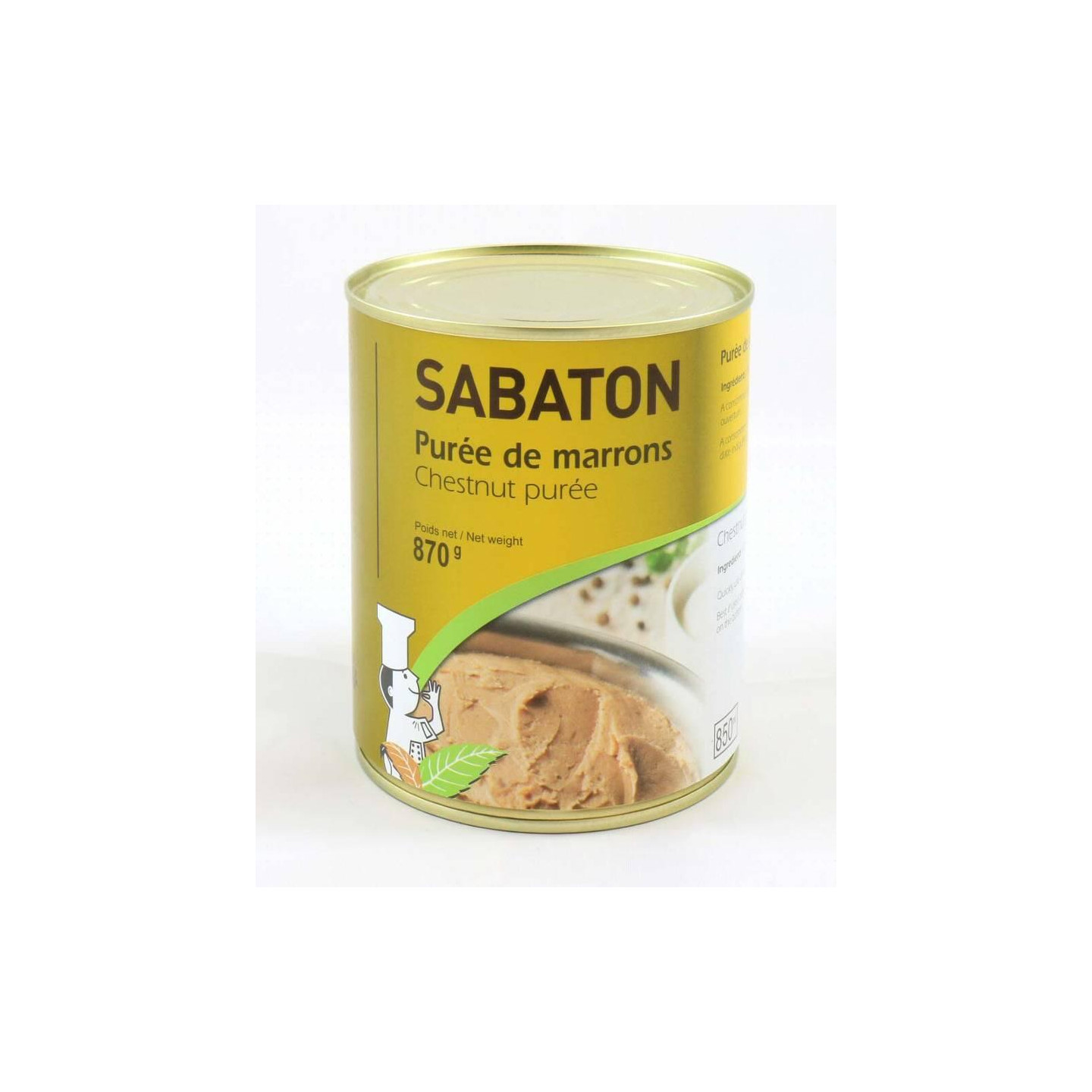 Purée de marrons 870 g - Sabaton
