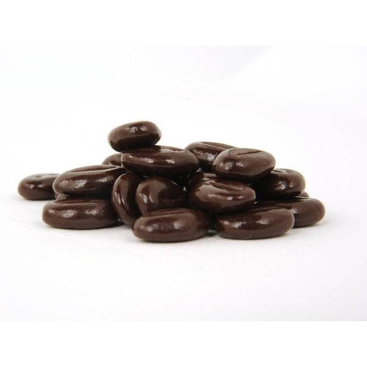 Chocolat noir parfumé au café, moulé sous forme de grain de café - 1 kg