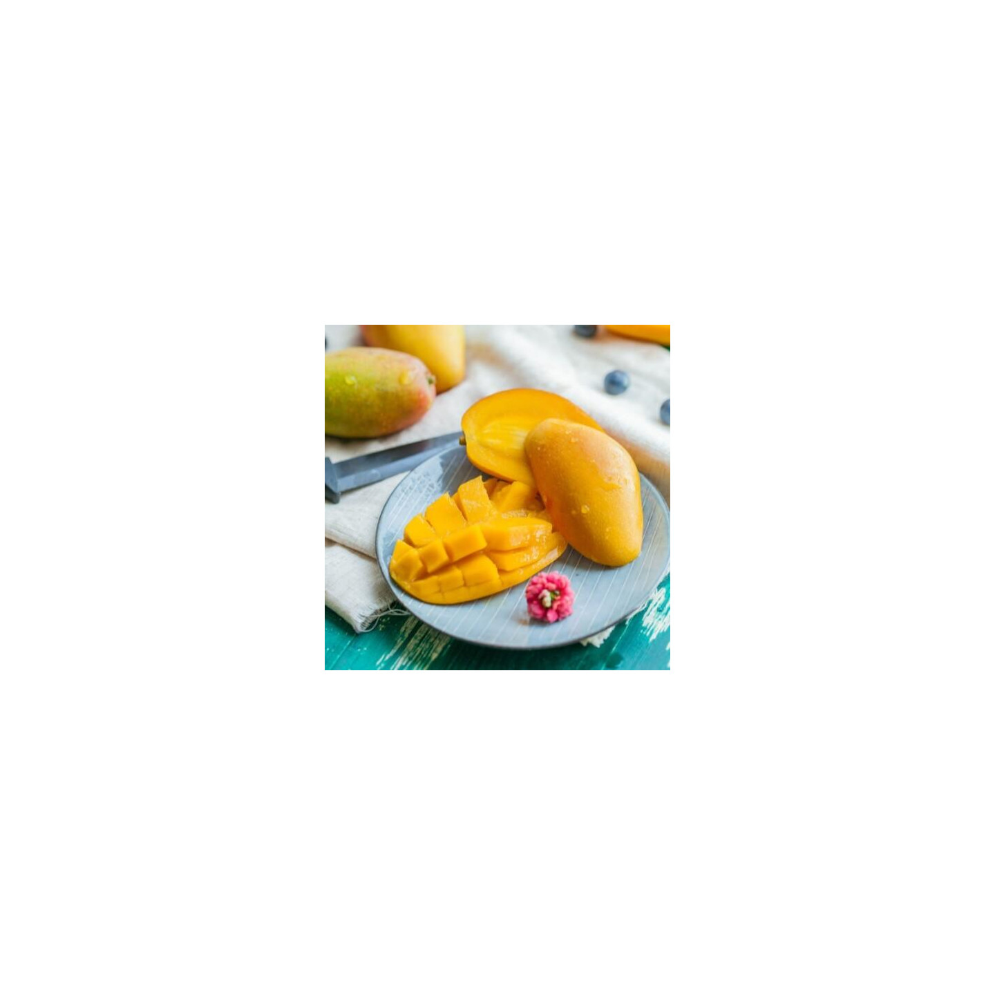 Purée de mangues sucrée 1 kg - Ravifruit