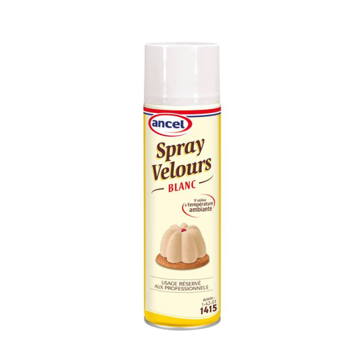 Spray Velours blanc 500 ml - Epicerie Sucrée - Promocash Orleans