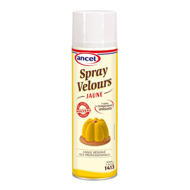 Spray velours jaune Ancel 500 mL