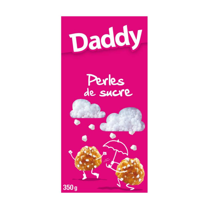 Perles de sucre pour chouquettes Daddy 350 g - Daddy sucre/ Cristalco