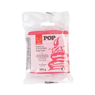 Pâte à sucre pop modecor : couleur orange - 250g