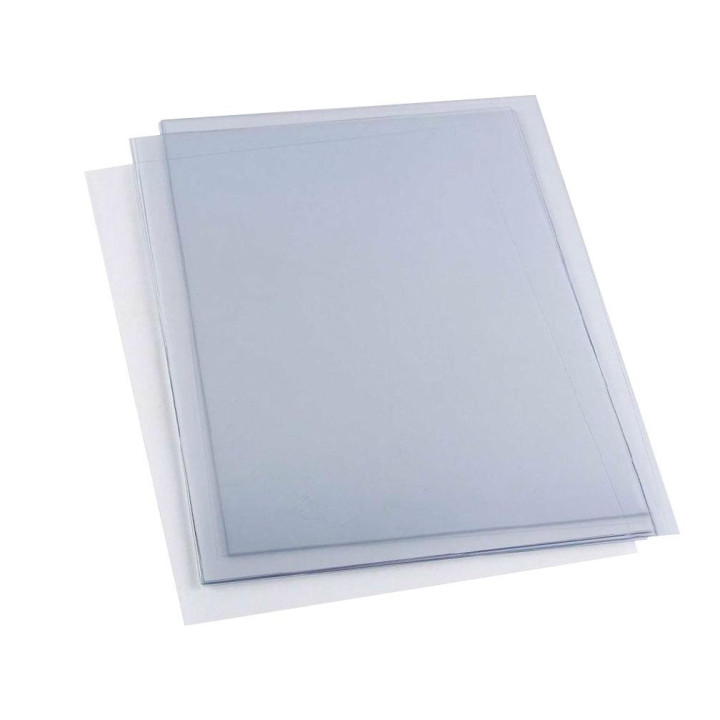 Plastique rhodoïd transparent - 10 feuilles - Feuilles et films
