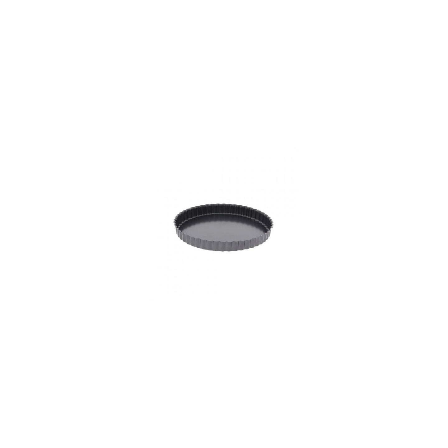 Moule Rond Incliné Antiadhésif Ibili 26 Cm - En Acier - Passe Au Four (240°C) Et Lave-vaisselle - Hauteur 10 Cm - 2