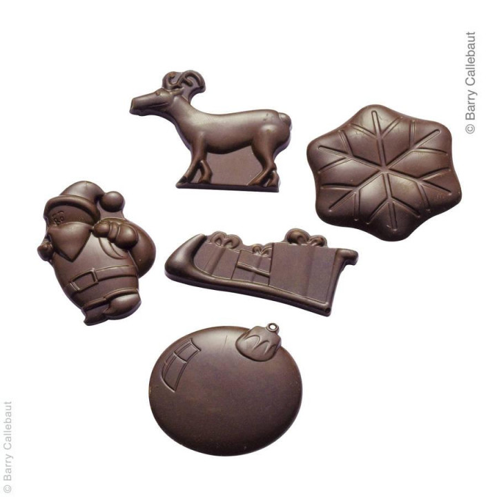 Feuilles structures bûches - Motif tablette de chocolat – Boutique Petit