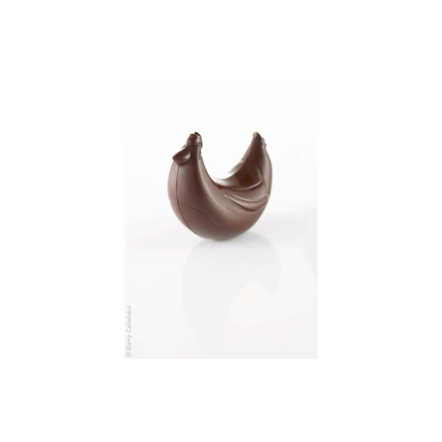 Moule lapin tricot 15 cm - cacao barry