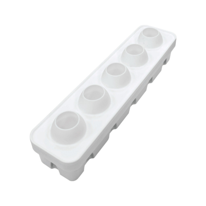 Moule en silicone blanc pour la réalisation de dessert fruit trompe l'oeil