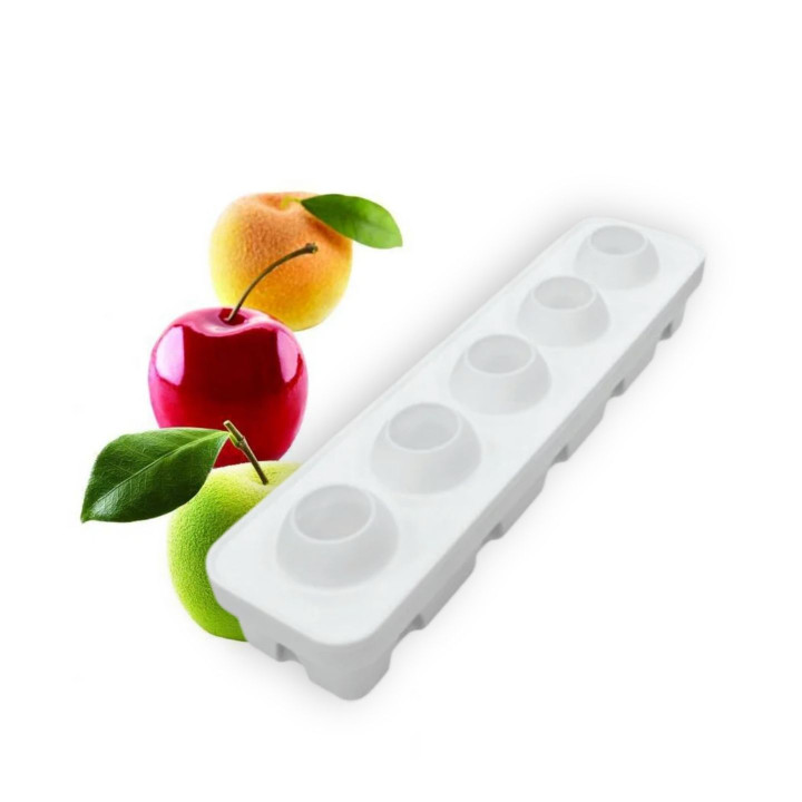 Moule en silicone 5 fruits