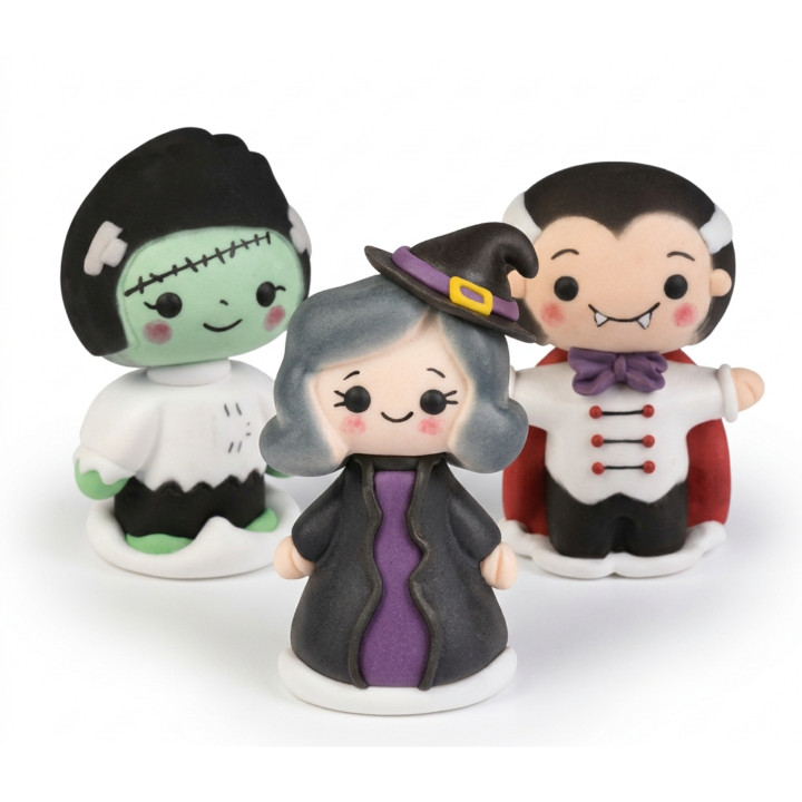 Figurine en sucre pour décorer les gâteaux d'Halloween