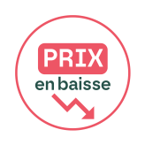 Prix en baisse