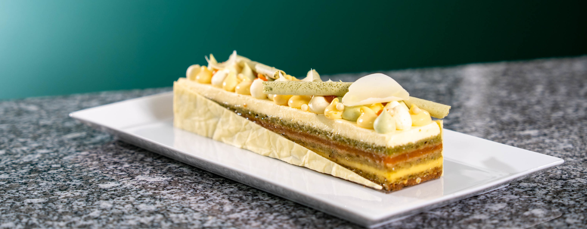 La Bûche Match’Agrumes, la Bûche fraîcheur d’hiver qui fait matcher les saveurs !