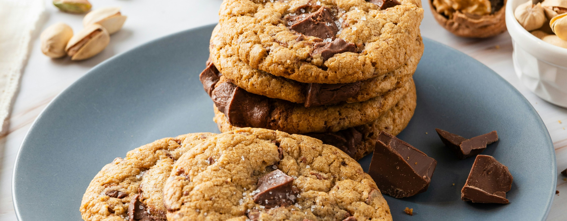 Cookies moelleux aux pépites de chocolat