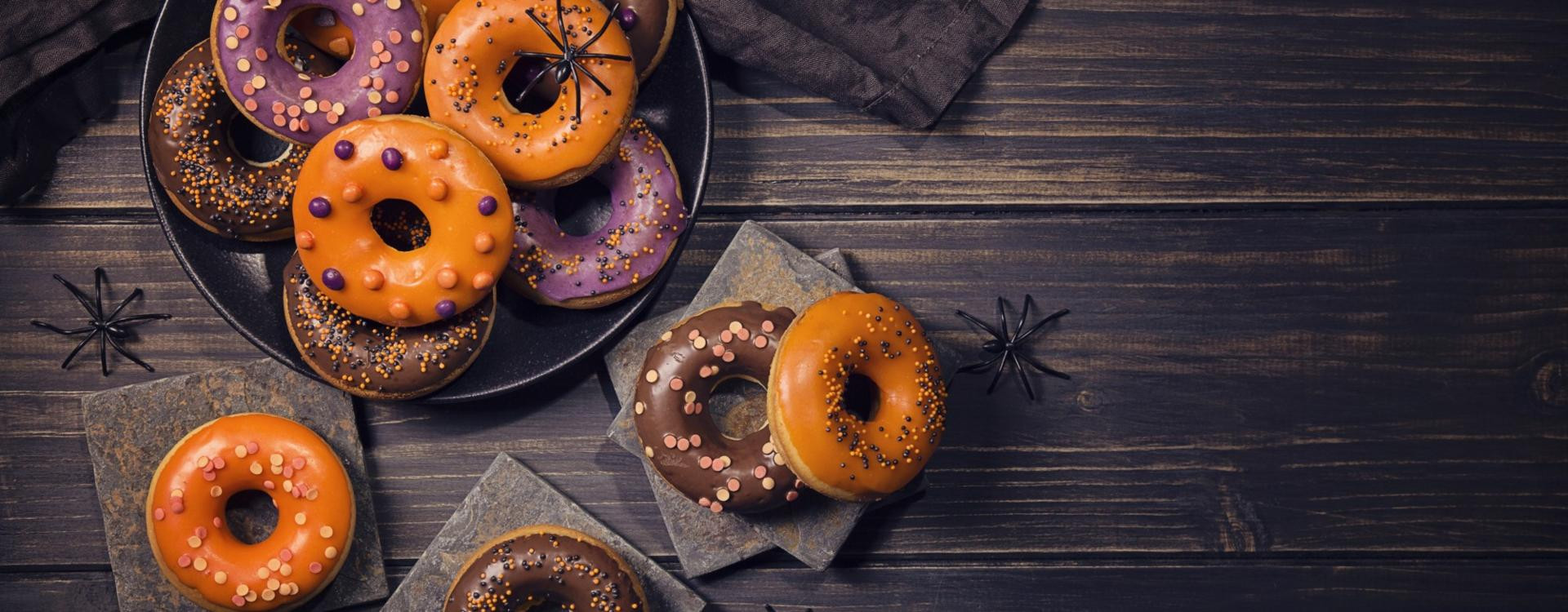 Donuts pralinés d'halloween