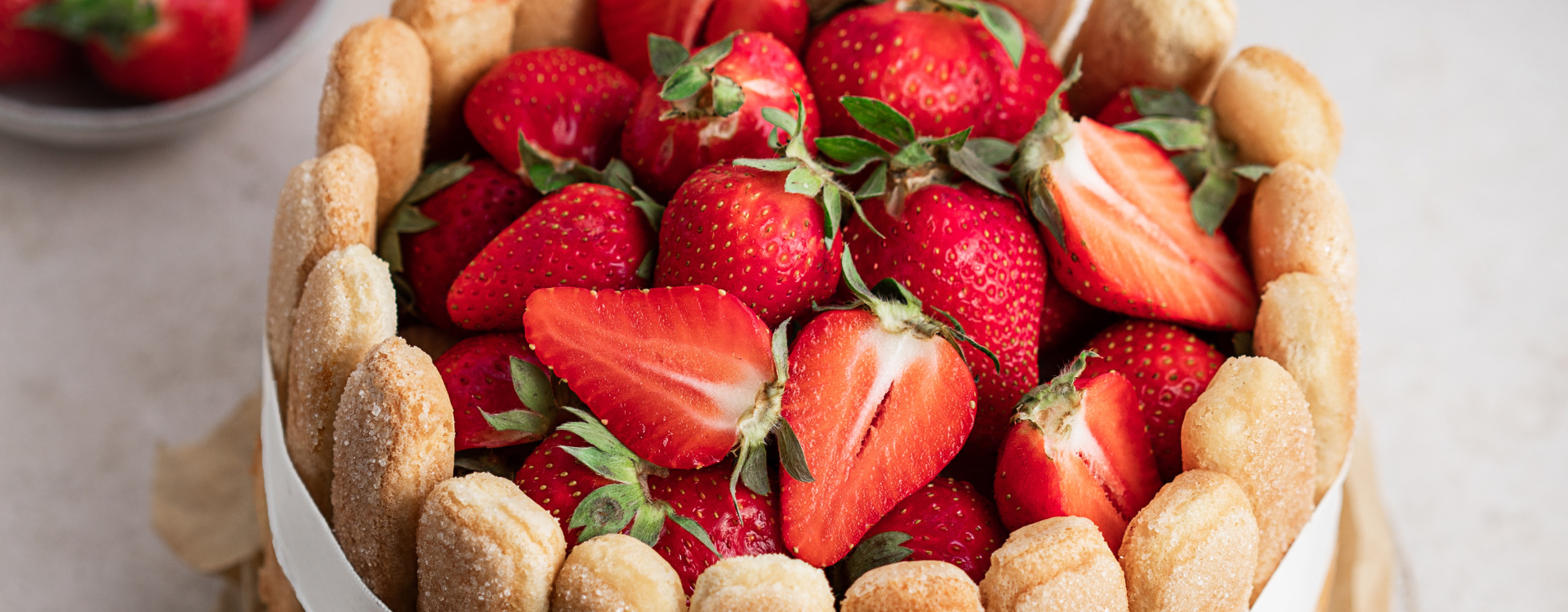 L'histoire de la charlotte aux fraises
