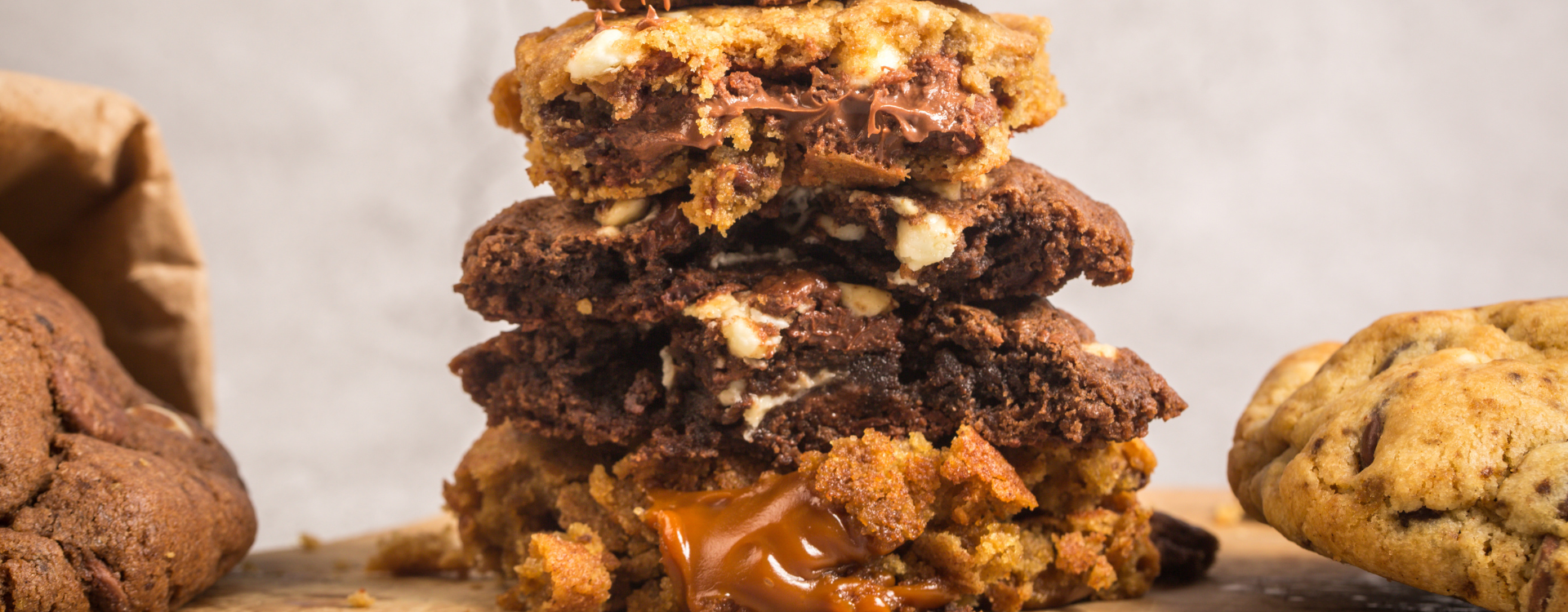 Recette de cookie moelleux caramel et chocolat
