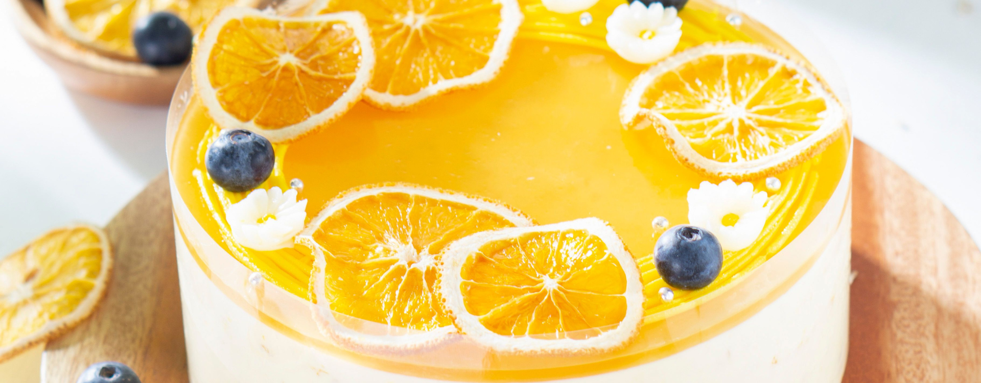 Recette Entremets Mandarine Myrtille