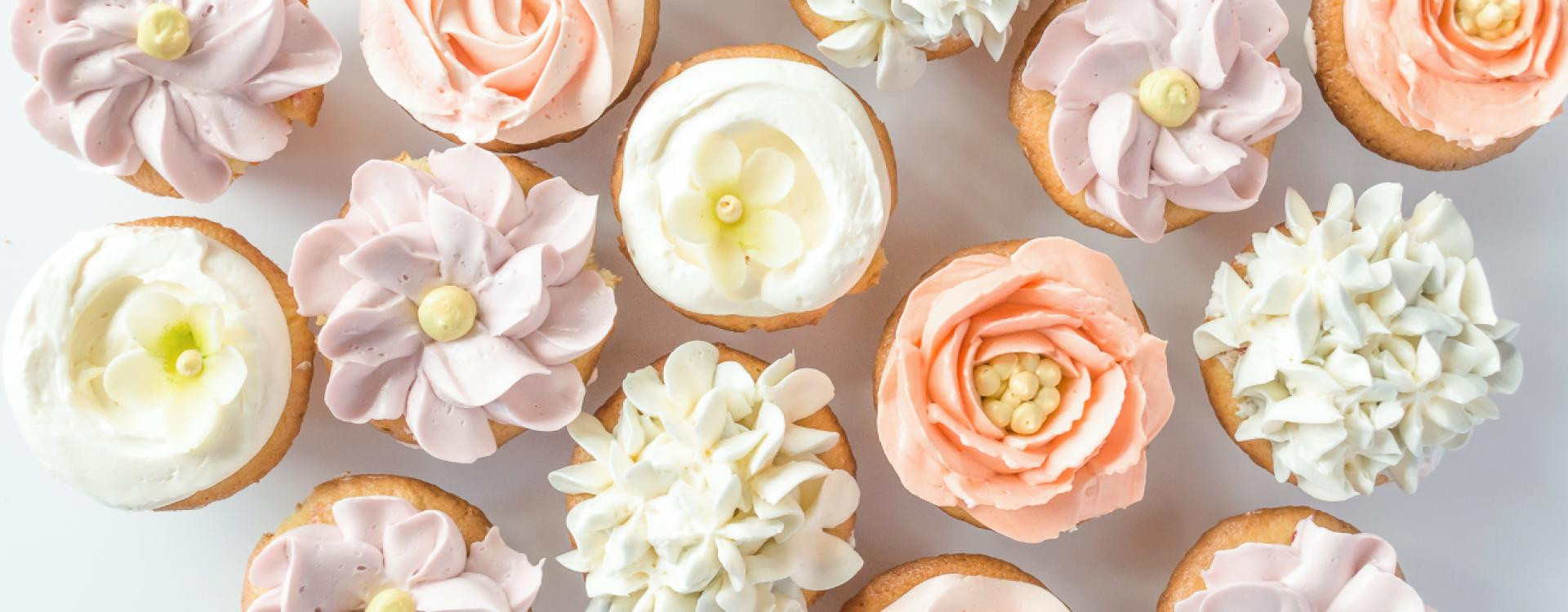 Les cupcakes fleurs