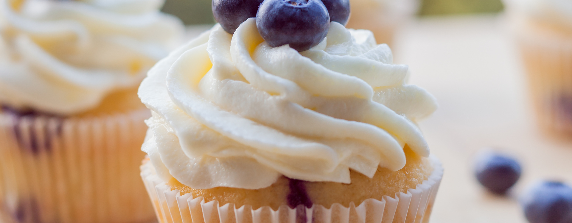 Recette CupCake Myrtille