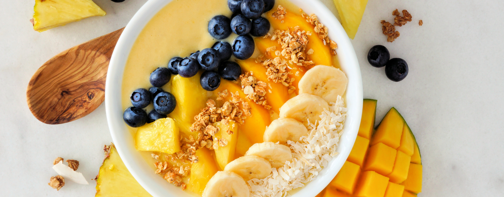 Smoothie bowl mangue ananas