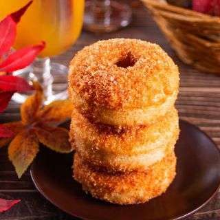 Donuts à la cannelle