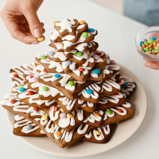 Sapin biscuits de Noël