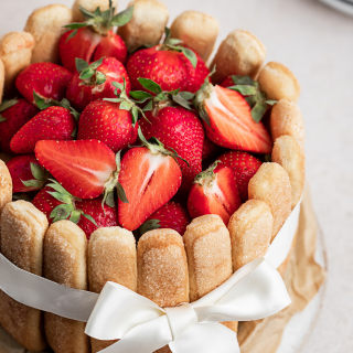 L'histoire de la charlotte aux fraises