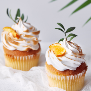 Cupcakes meringués et lemon curd