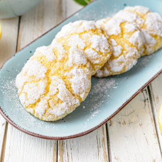 Recette de Lemon Crinkle Cookies