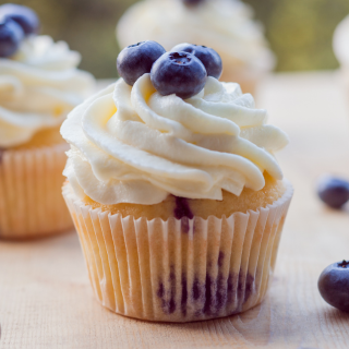 Recette CupCake Myrtille