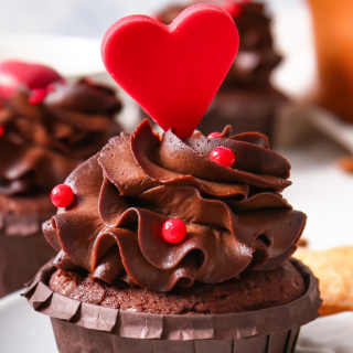 Cupcakes pour la Saint Valentin