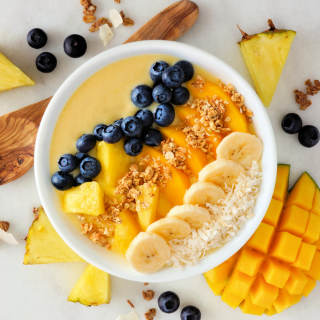 Smoothie bowl mangue ananas